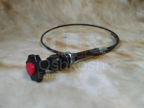THROTTLE CABLE (GOVERNOR MANUAL CONTROL)